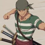 Roronoa Zoro 4K Fighting Wallpapers – Cool Anime Backgrounds for Phone