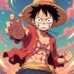 Luffy 4K Fighting Wallpaper for Mobile – One Piece HD Anime Art