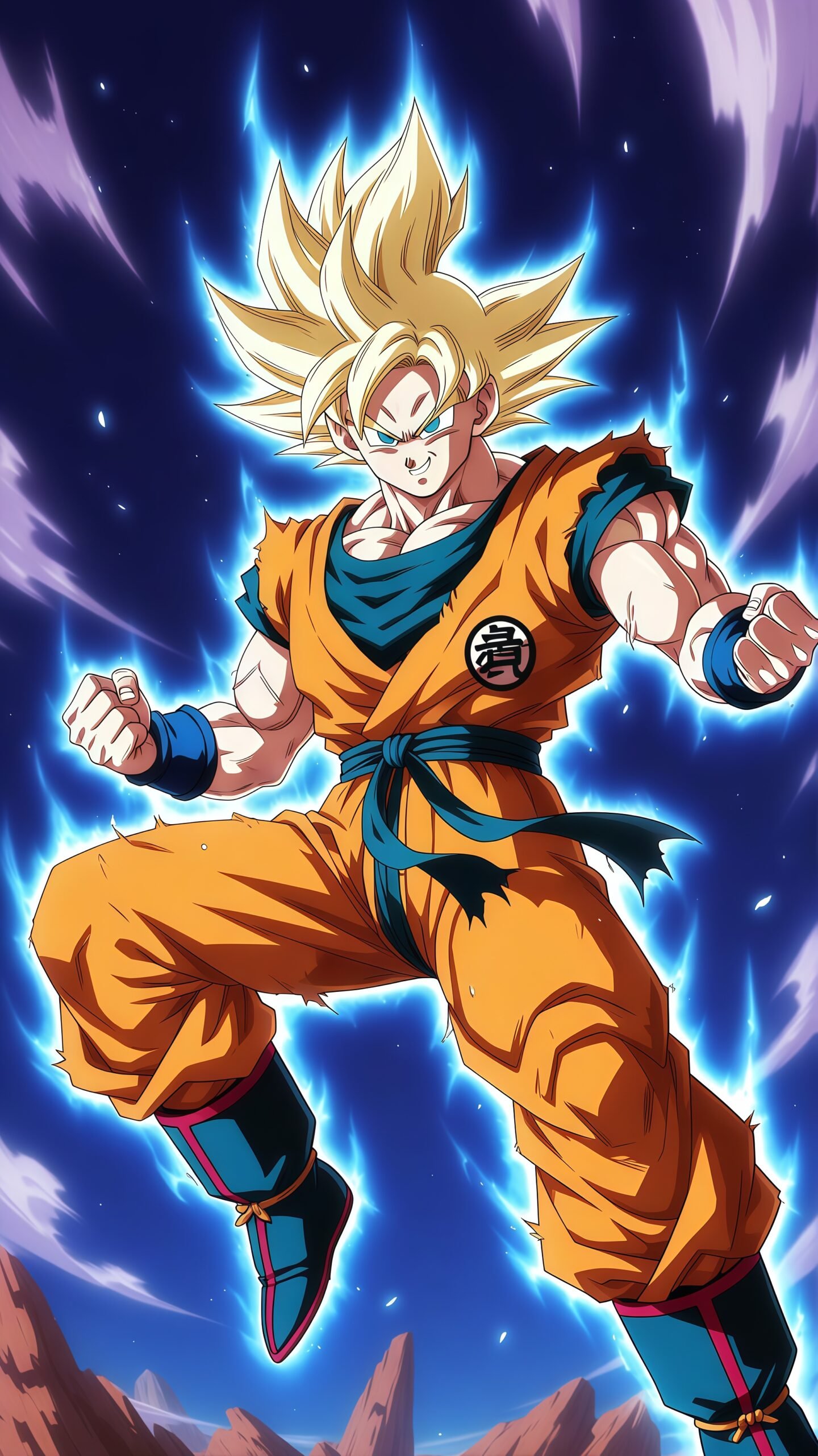 Free Goku 4K Anime Wallpapers for Phone – HD Lock Screen Backgrounds