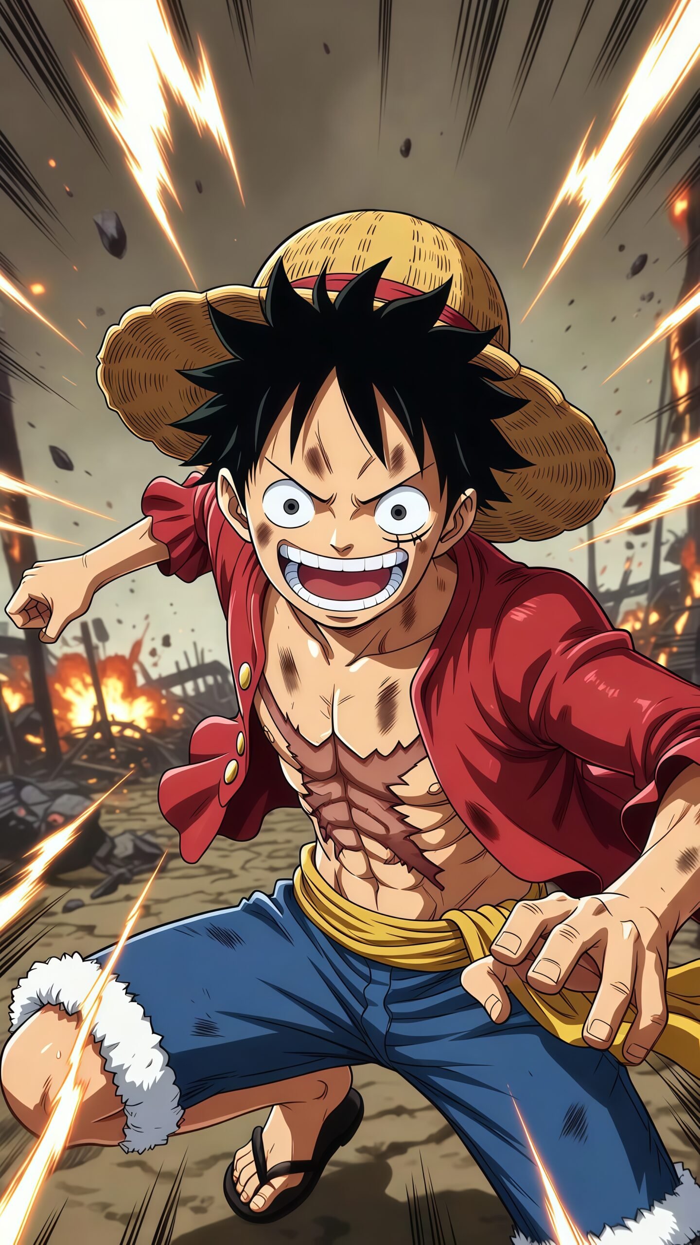 Luffy Gear 5 Wallpaper 4K for Mobile – One Piece Anime HD Collection