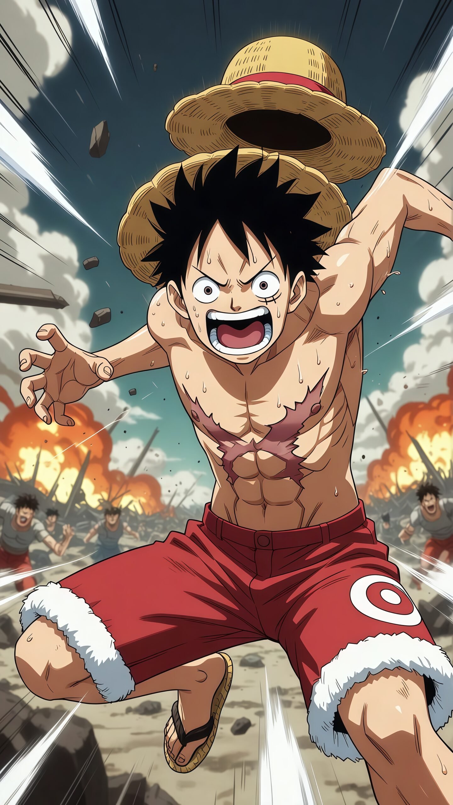 Monkey D. Luffy HD Wallpaper 4K – Free Anime Backgrounds for Phone
