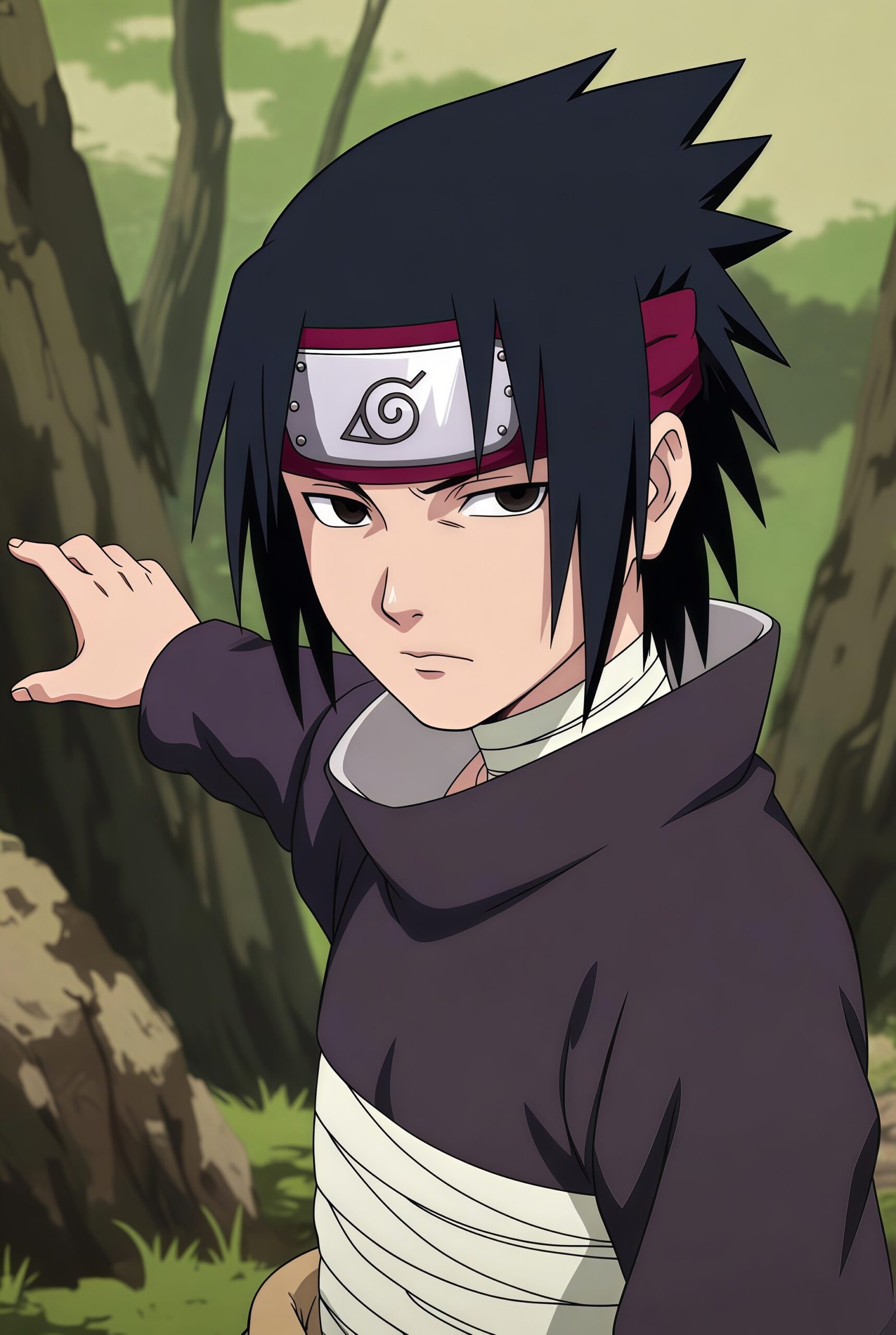 Sasuke Uchiha 4K Wallpaper for Phone – Epic Fighting Anime Backgrounds