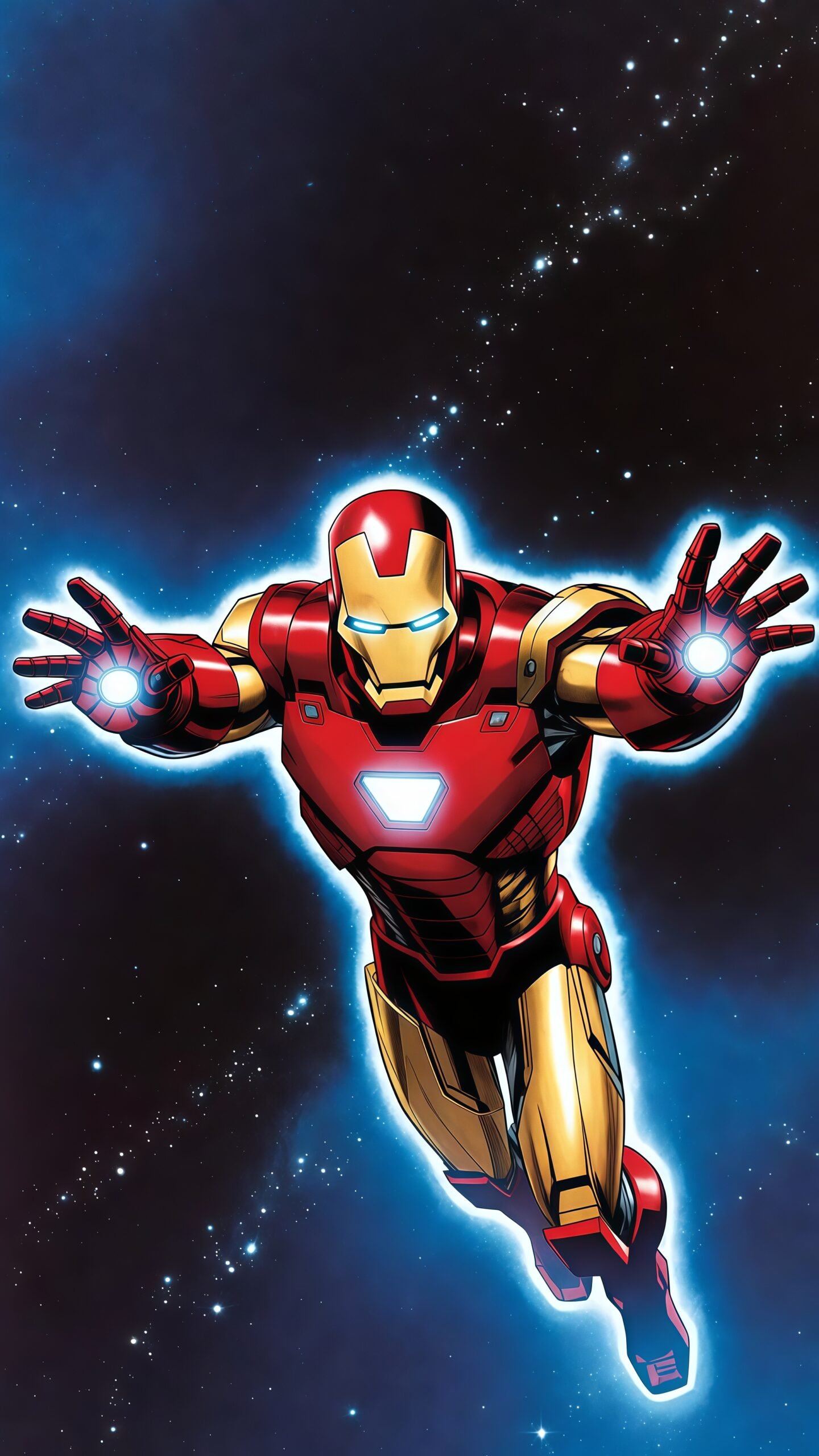 Iron Man Superhero 4K Phone Wallpaper – Action Battle HD Images