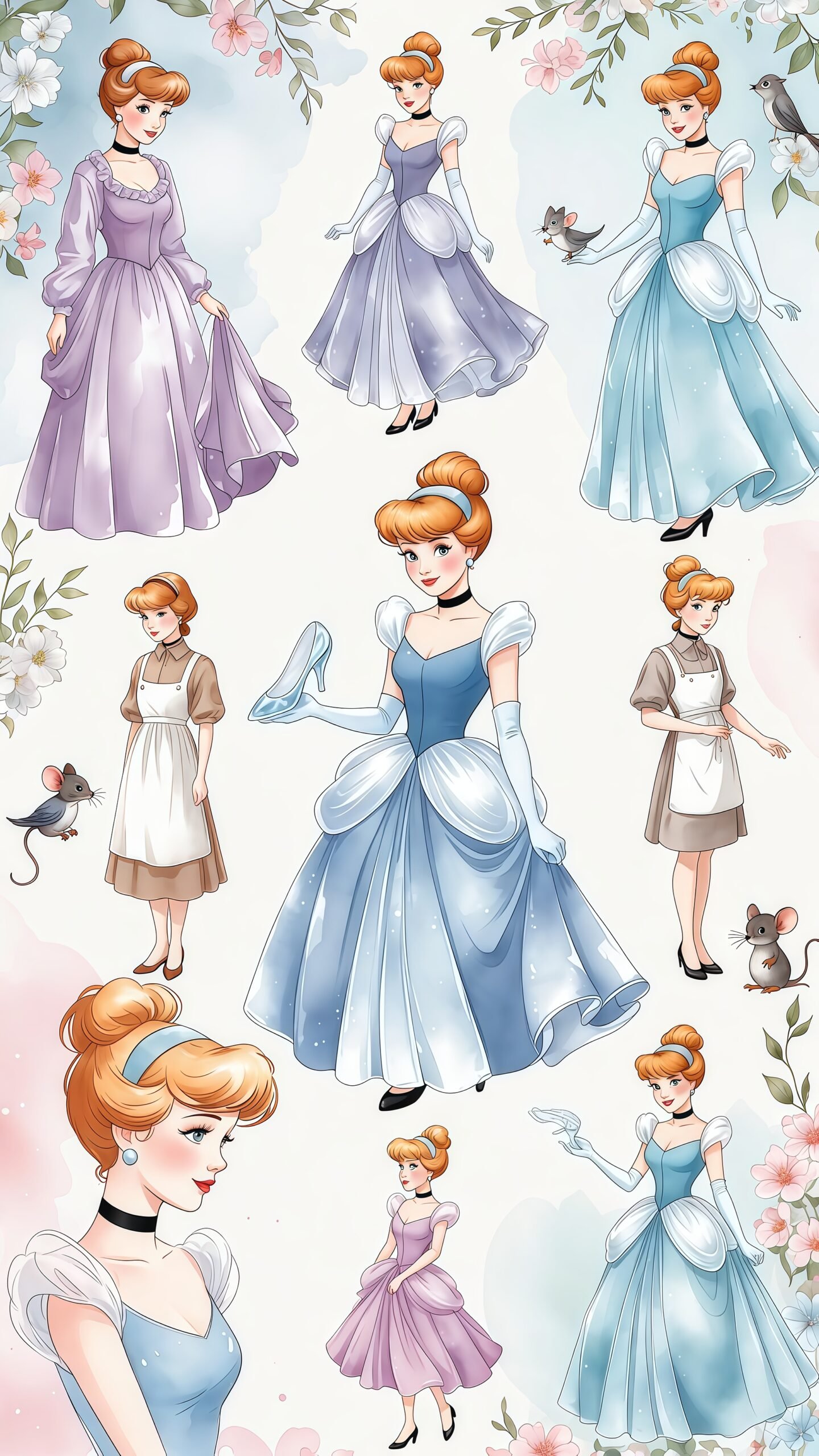 Cinderella Wallpaper 4K HD for Phone – Beautiful Disney Princess Backgrounds