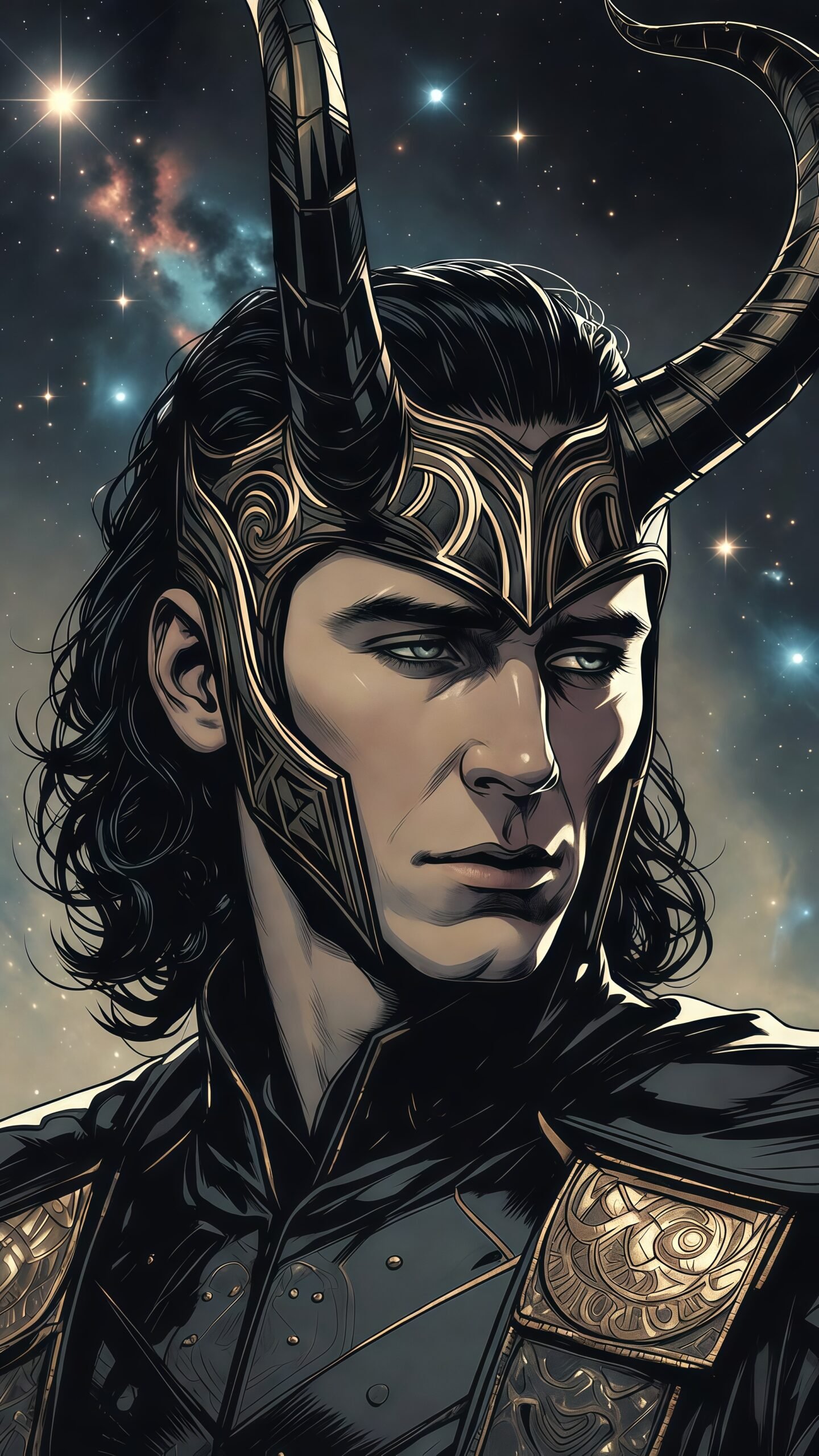 Loki Wallpaper 4K Phone Screen – Marvel HD Villain Aesthetic Backgrounds