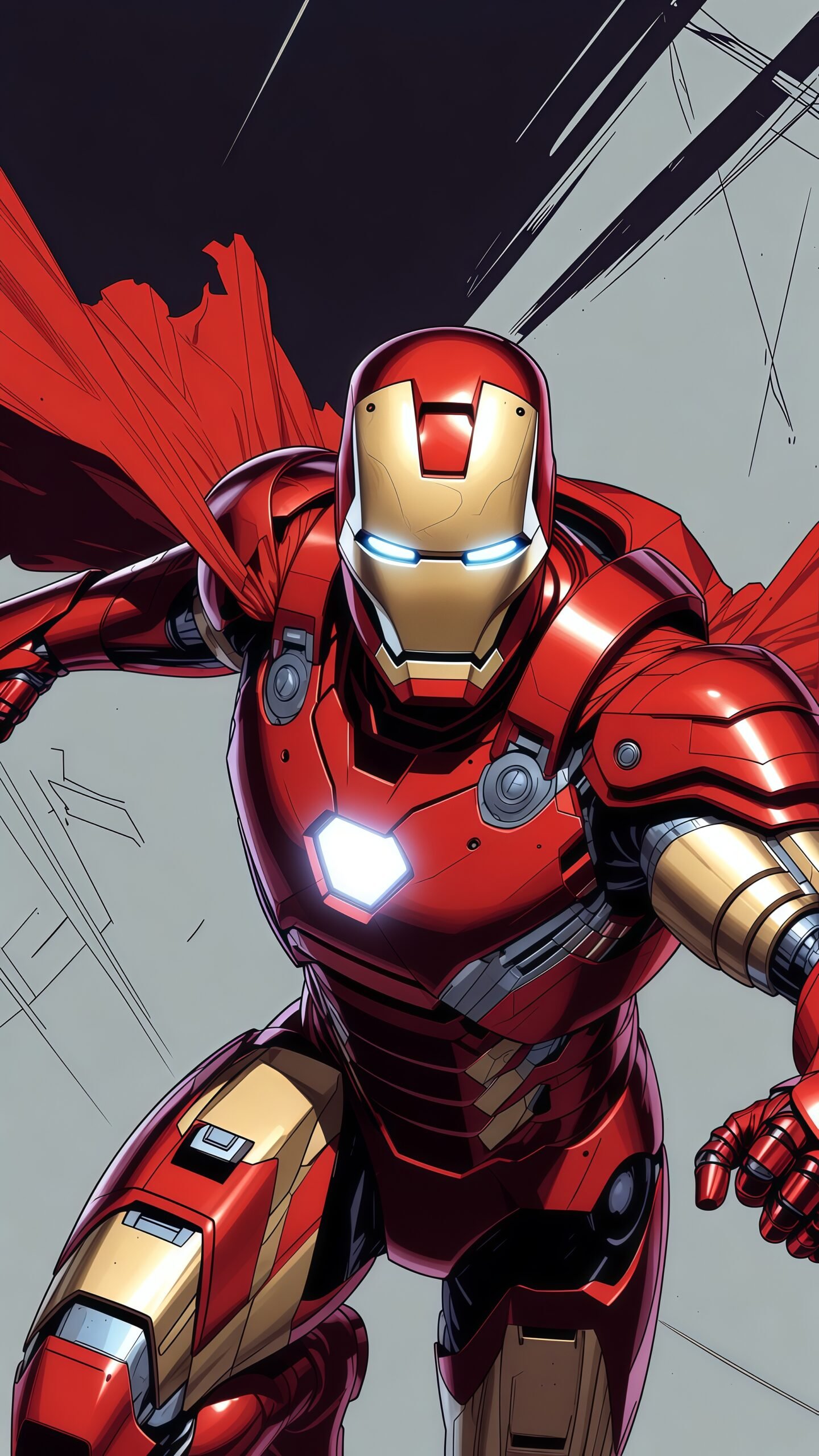 Iron Man Marvel Wallpaper 4K for Phone – Ultra HD Tony Stark Mobile Backgrounds