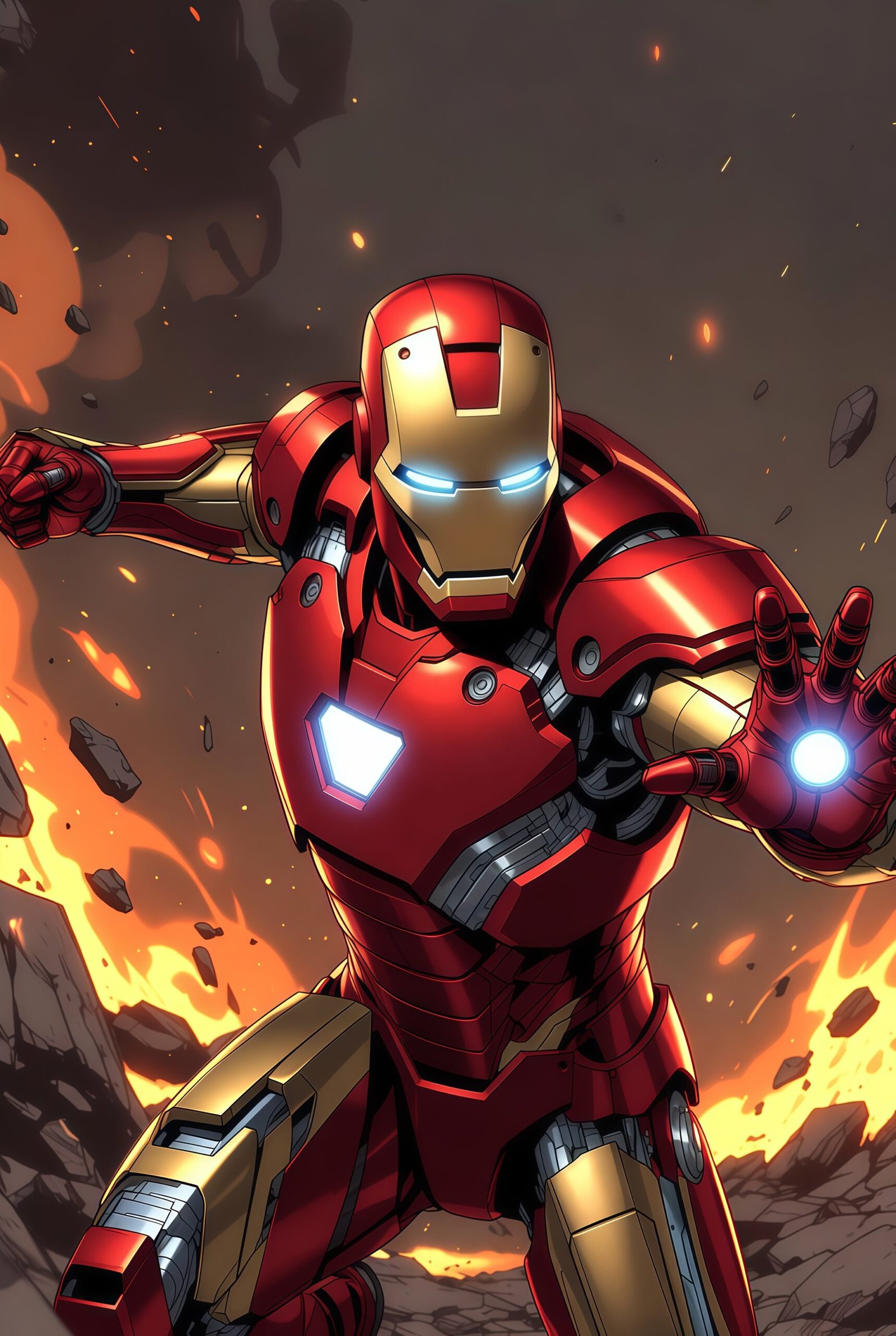 Iron Man Suit 4K Wallpaper for Phone – Ultra HD Marvel Mobile Images