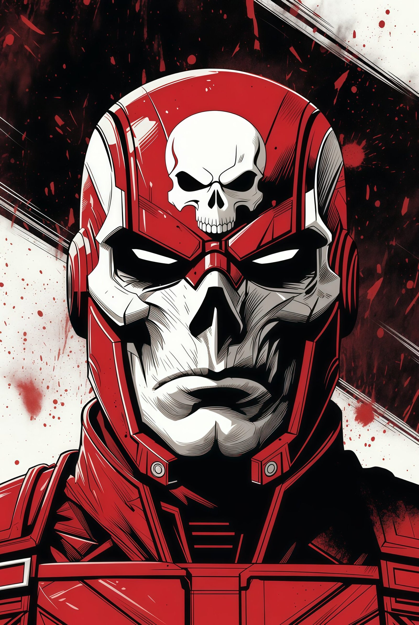 Best Red Skull Wallpapers 4K for Phone Screen – Marvel Hydra Villain HD