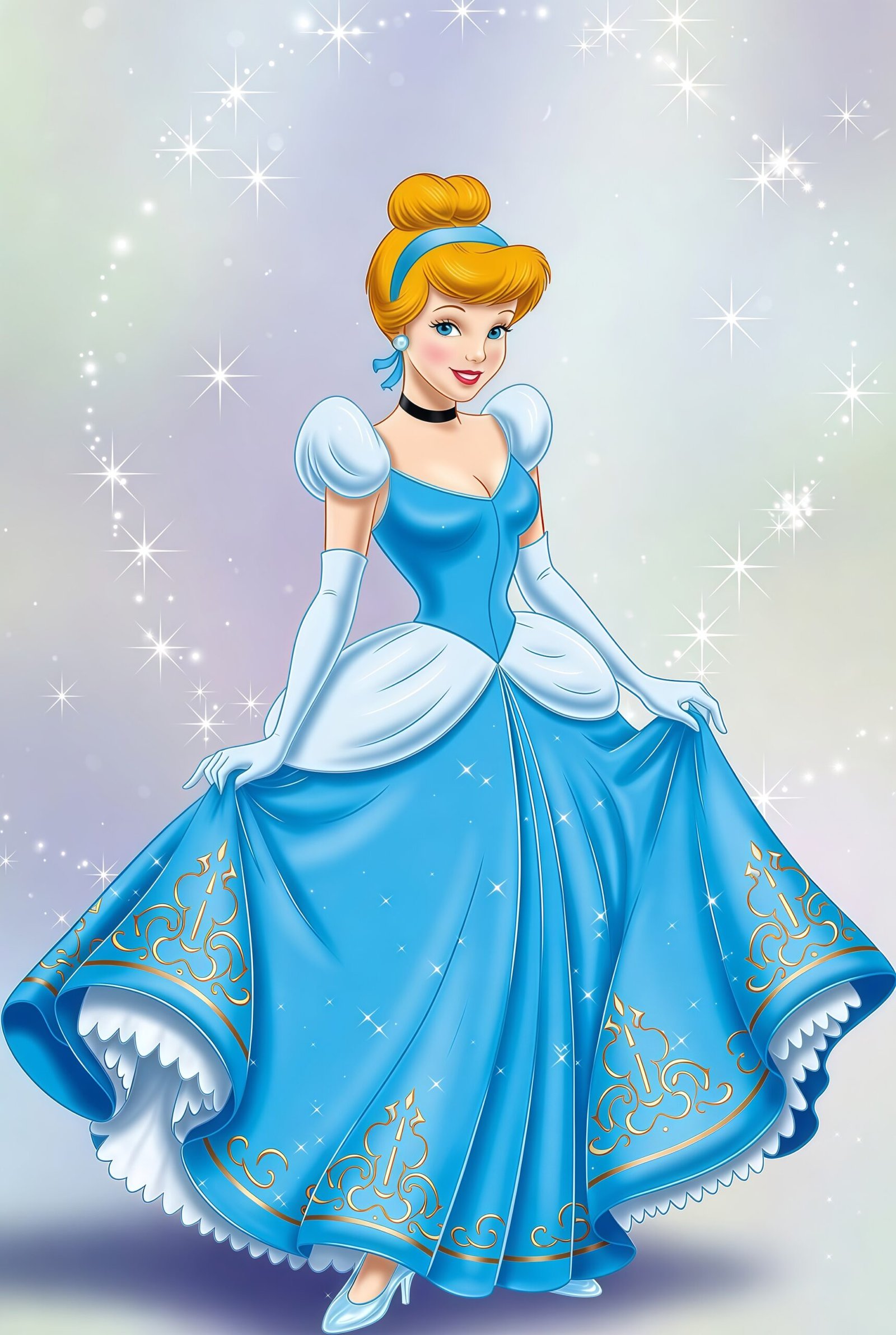 Cinderella Aesthetic 4K Wallpaper for Phone – Disney Princess HD Collection