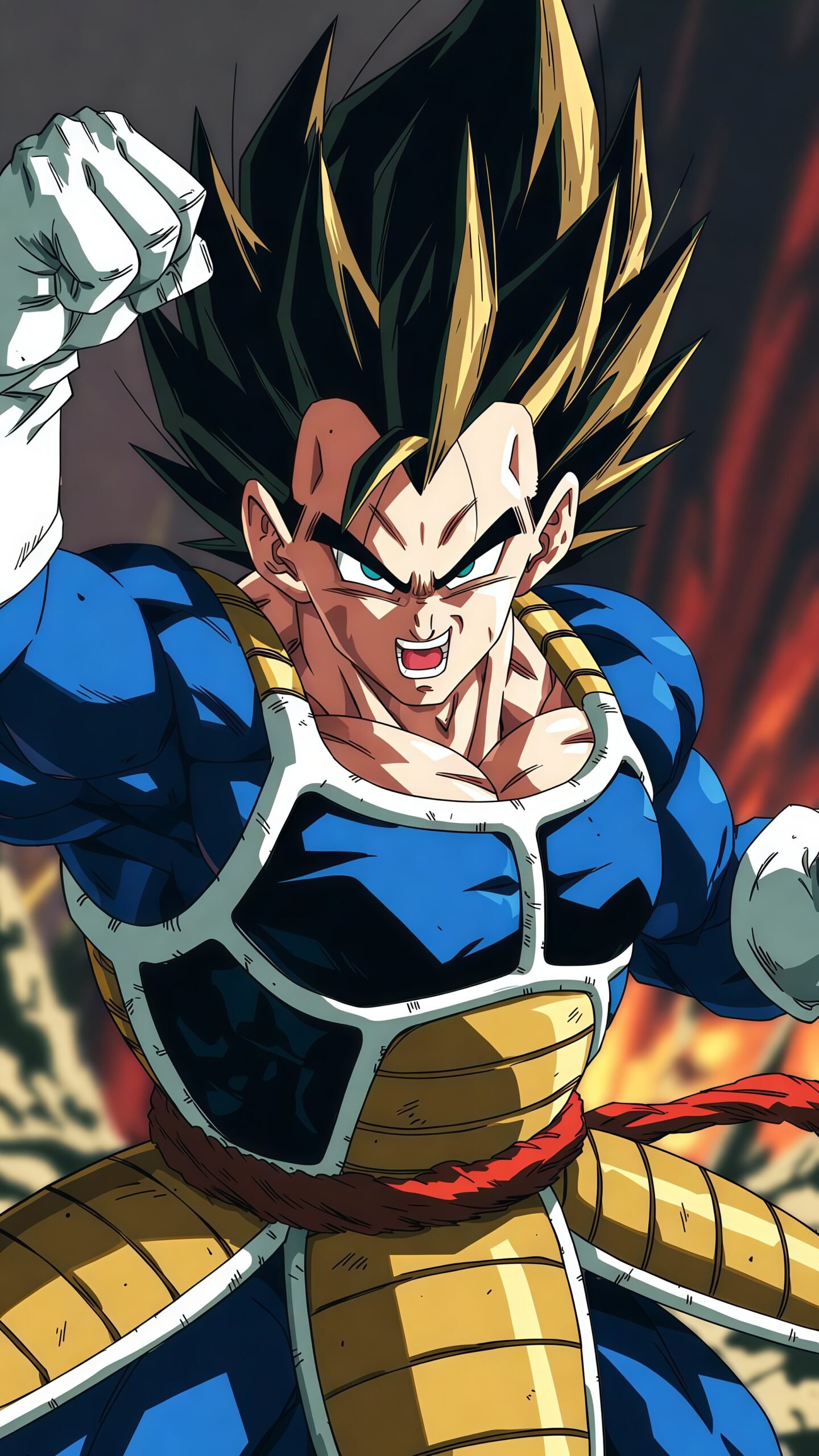 Vegeta 4K Wallpaper for Phone – Ultra HD Anime Backgrounds Free Download