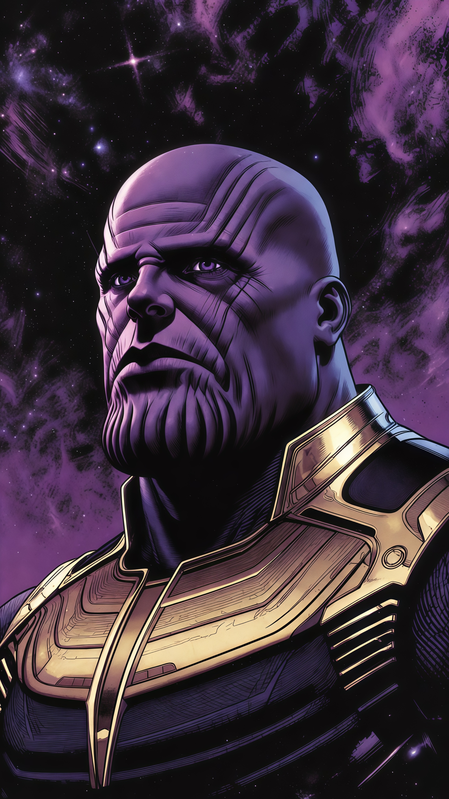 Thanos 4K Phone Wallpapers – High Resolution Marvel Villain Backgrounds