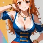Nami One Piece Wallpaper 4K for Phone – Beautiful HD Anime Lockscreen