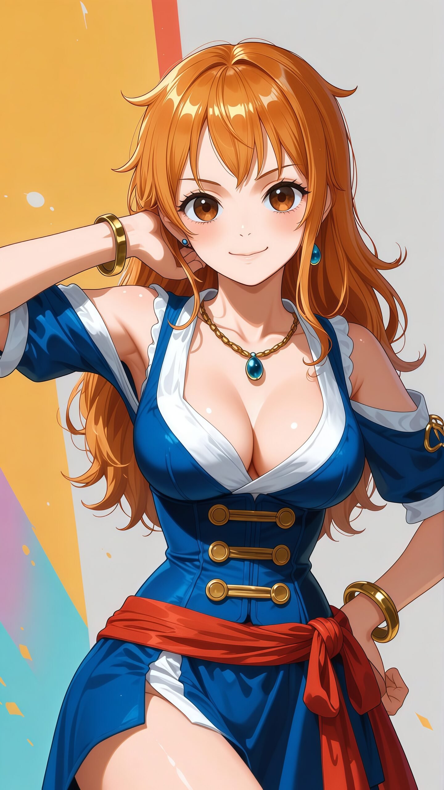 Nami One Piece Wallpaper 4K for Phone – Beautiful HD Anime Lockscreen