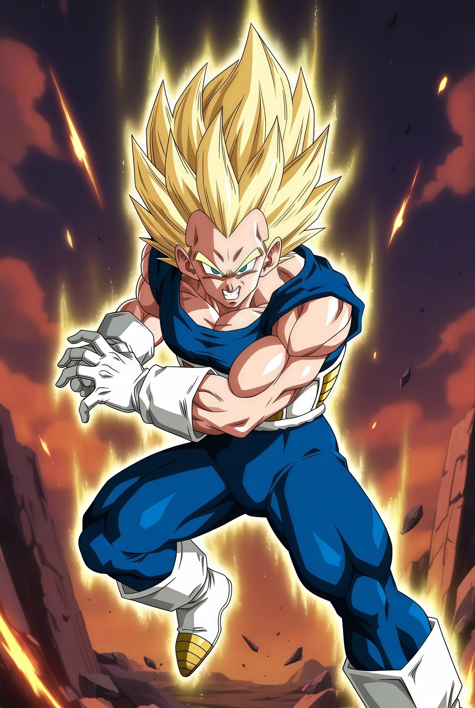 Vegeta Ultra Instinct & Super Saiyan Blue 4K Wallpapers for Mobile