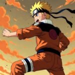 Naruto Uzumaki 4K Fighting Wallpaper for Phone – Epic Anime Action HD