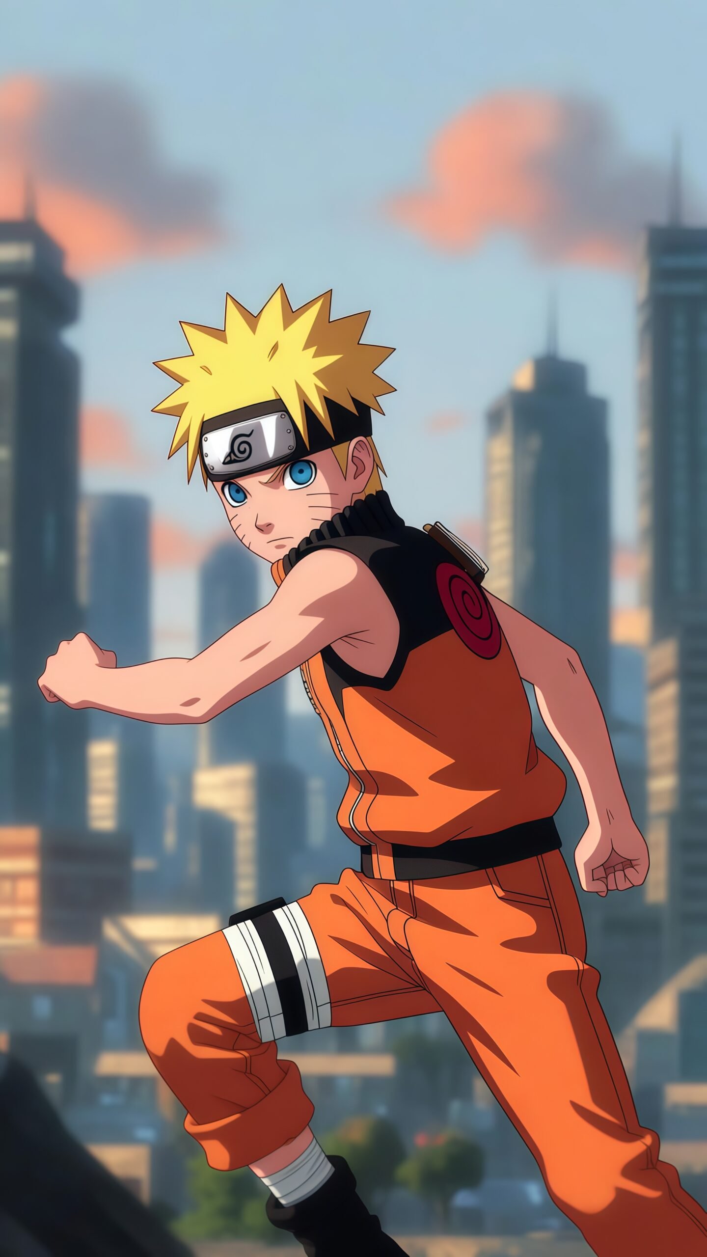 Naruto 4K Wallpaper for Phone – Uzumaki Naruto Battle Mode HD