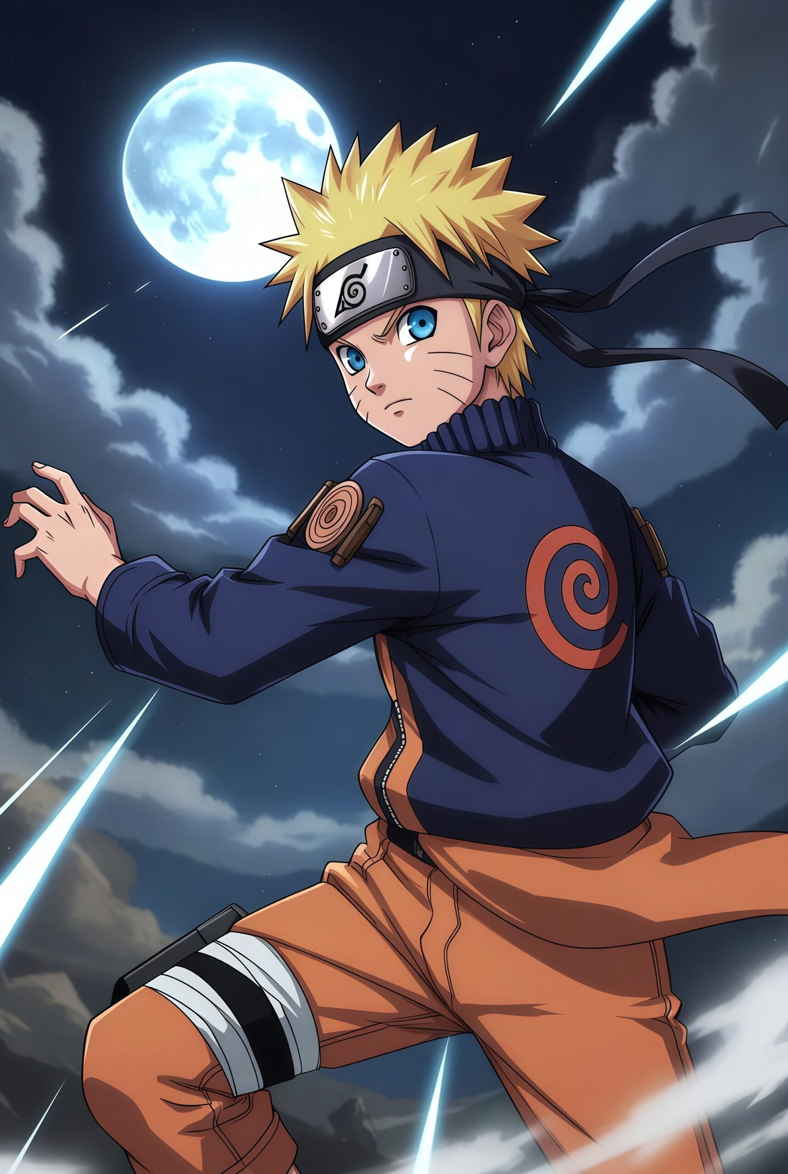 Epic Naruto Uzumaki Anime Wallpaper 4K – Fighting Scenes for Mobile Screen