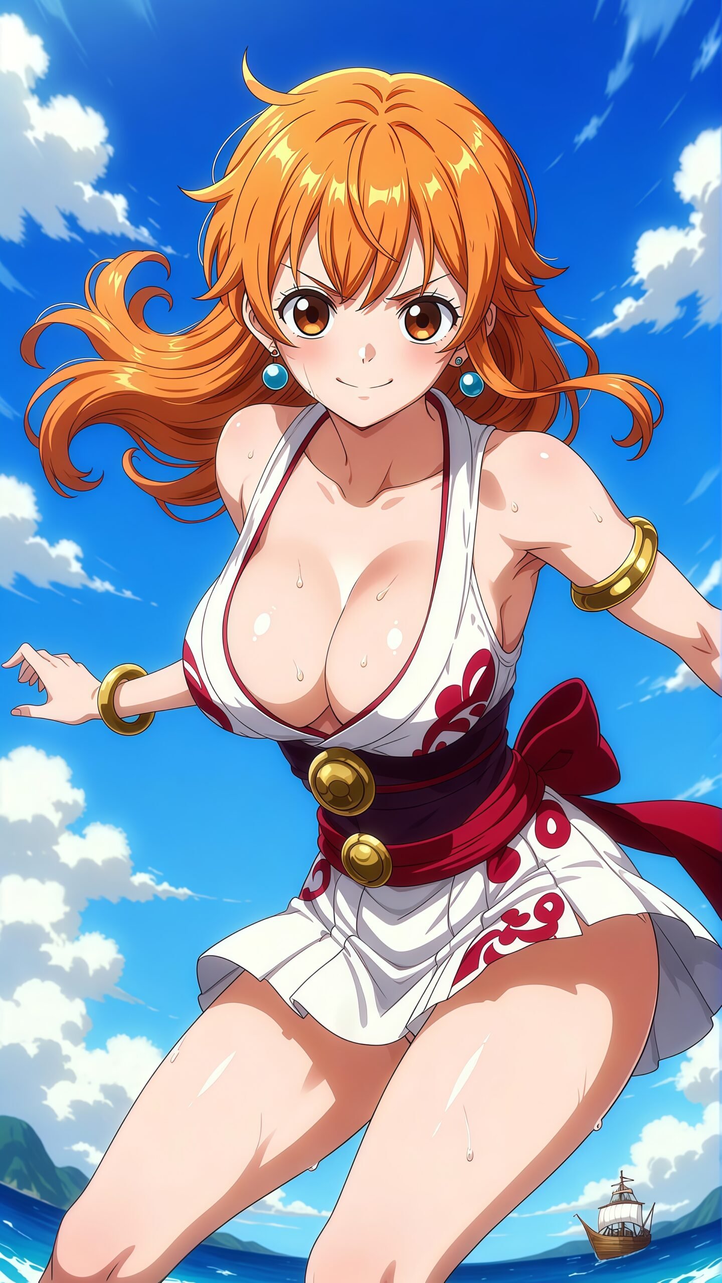 Download Nami 4K Wallpaper for Phone – Cute & Sexy Anime Girl HD