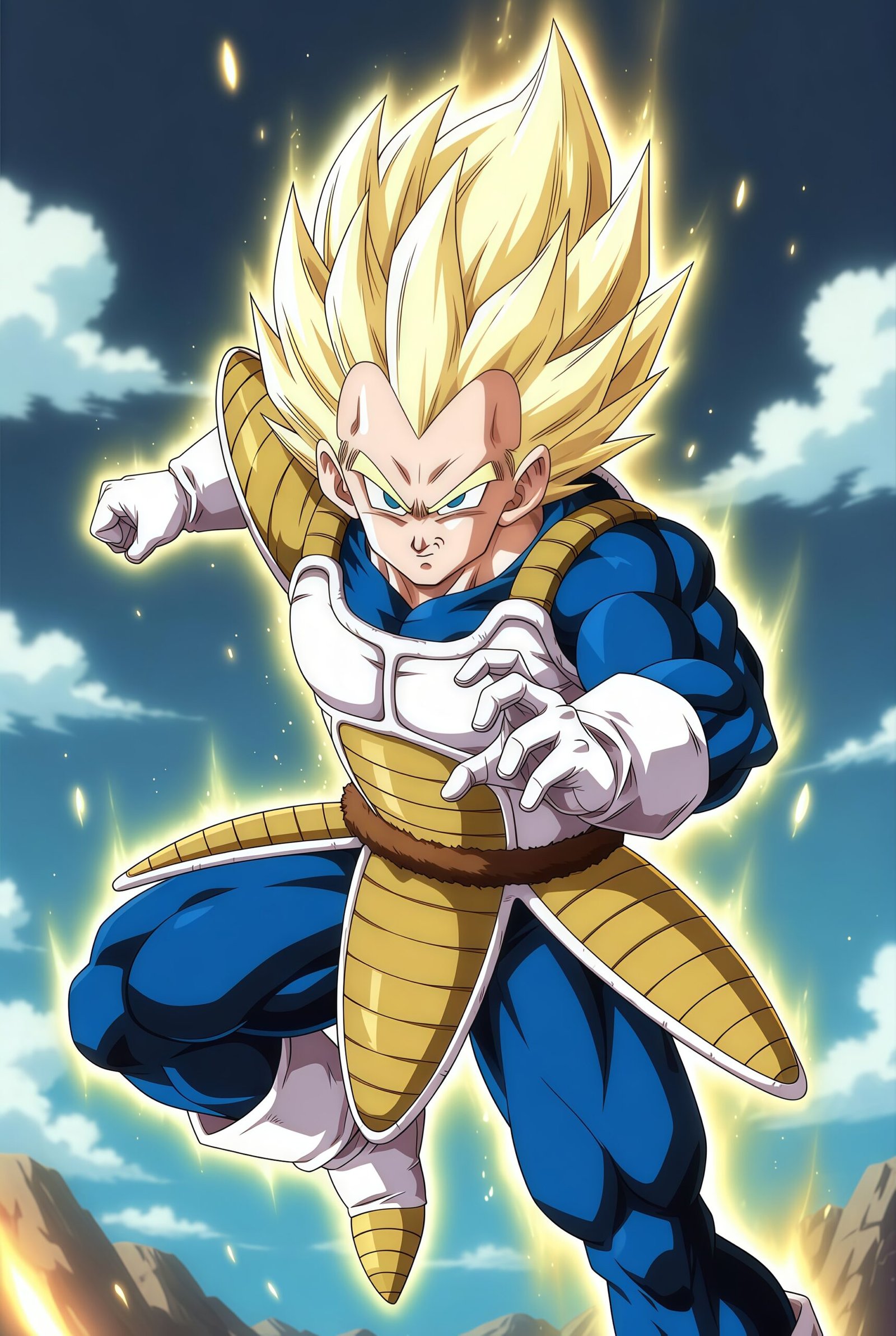 Download Vegeta Anime Wallpaper 4K for Phone – HD Saiyan Prince Backgrounds
