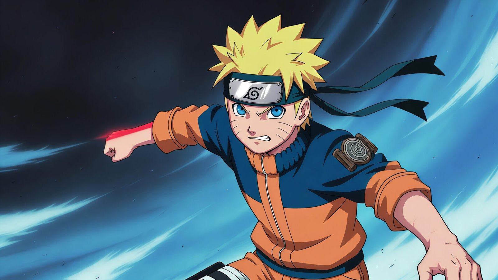 Naruto Uzumaki Battle Mode 4K Desktop Wallpapers – Ultra HD Anime Collection