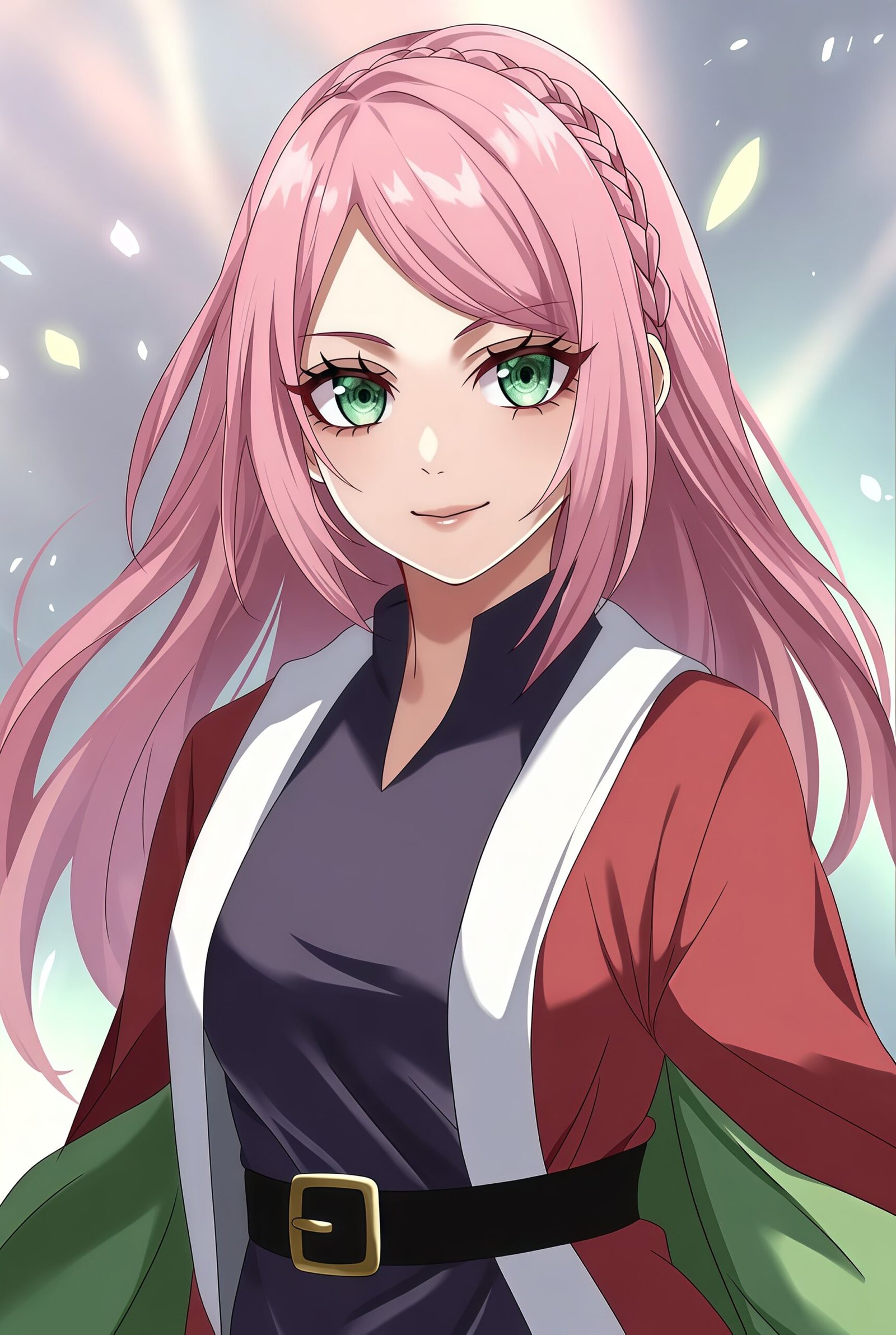 Sakura Haruno Fighting Style Wallpaper 4K HD for Mobile | Anime Action Lock Screen